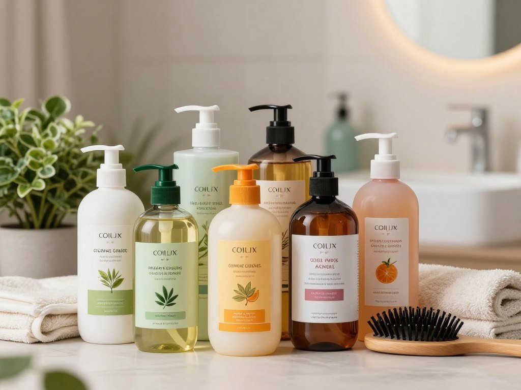 Shampoo choices arranged for oily hair and scalp concerns Shampoo choices arranged for oily hair and scalp concerns