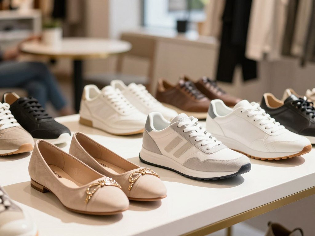 Sneakers and flats tested for comfort during casual wear Sneakers and flats tested for comfort during casual wear