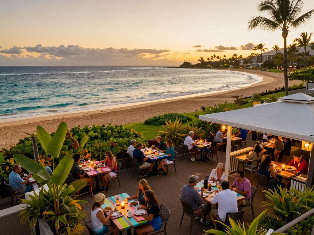South Maui dining choices across Kihei and Wailea