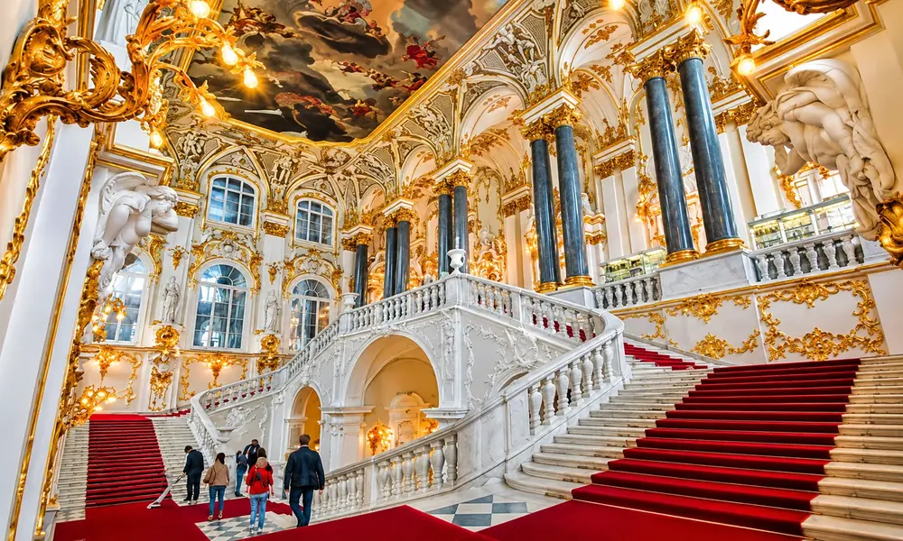 The Hermitage Museum in St. Petersburg, Russia's former imperial capital founded by Peter the Great-15 Greatest Museums