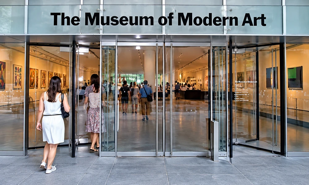The Museum of Modern Art (MoMA) in New York City, a leading global center for modern and contemporary art