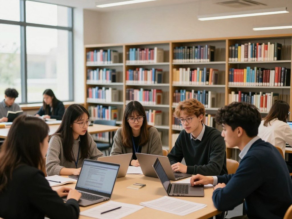 UCL students comparing academic programs and research options UCL students comparing academic programs and research options