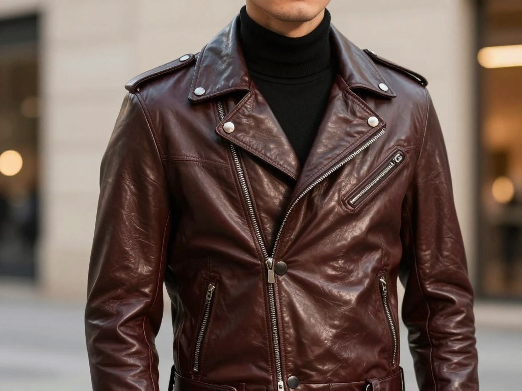Universal Standard leather moto jacket review