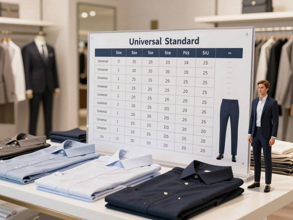 Universal Standard size filters and garment sizing