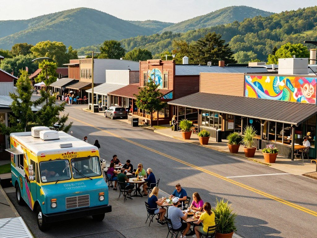 West Asheville food stops along Haywood Road West Asheville food stops along Haywood Road