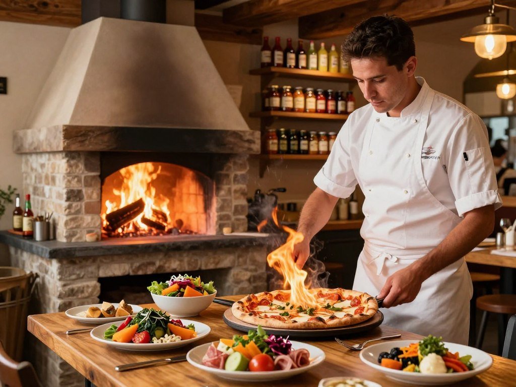 Wood-fired hearth shaping modern food at Fig and Ash Wood-fired hearth shaping modern food at Fig and Ash