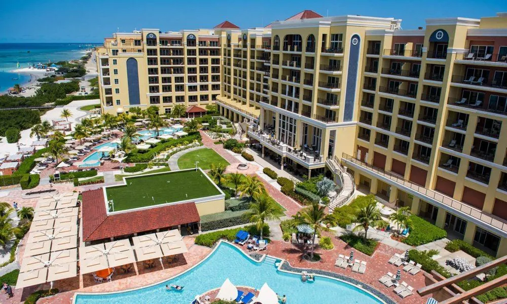 The Ritz-Carlton luxury resort in Aruba