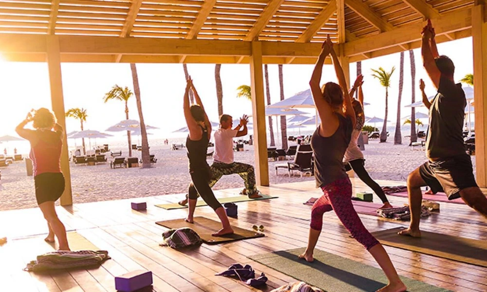 Peaceful wellness retreat on Eagle Beach Aruba