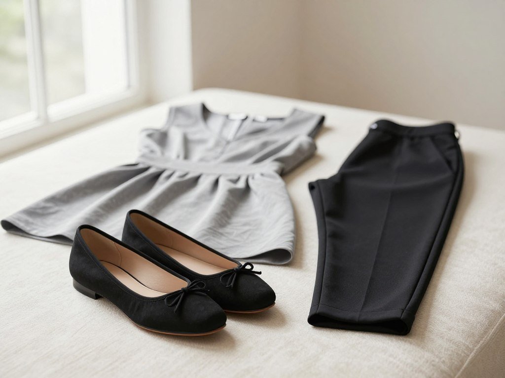 best stylish black flats