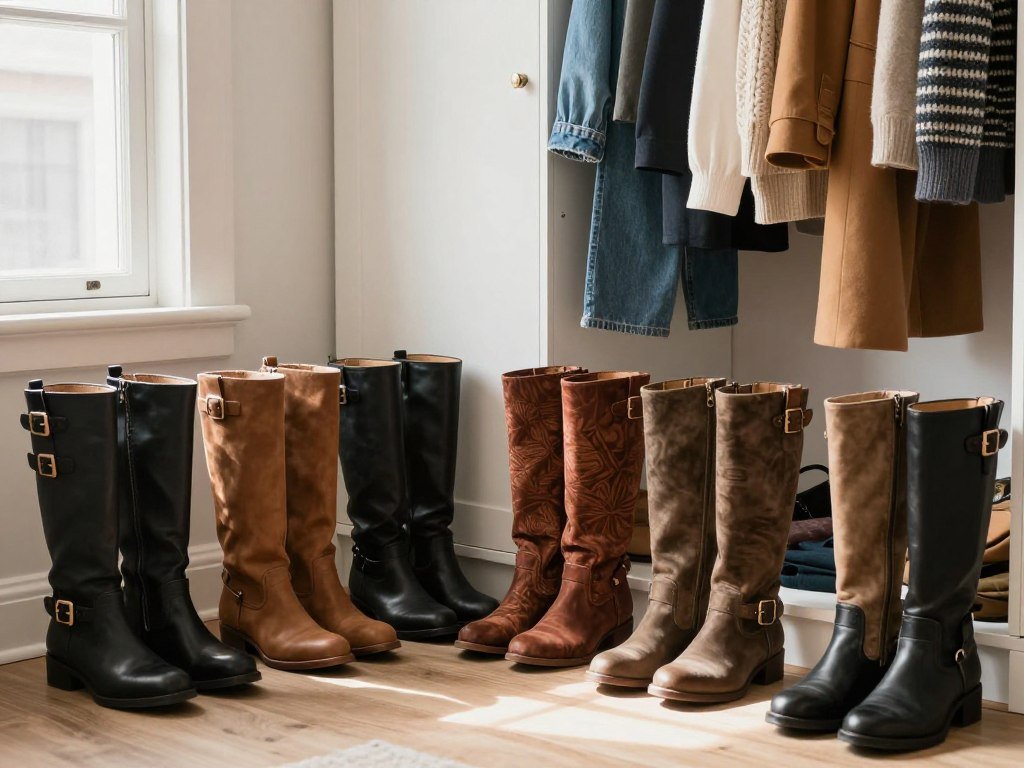 best stylish wide calf boots