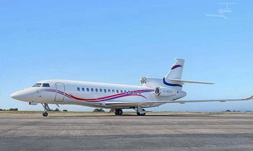 Dassault Falcon 8X three-engine private jet-Top 10 Luxury Private Jets