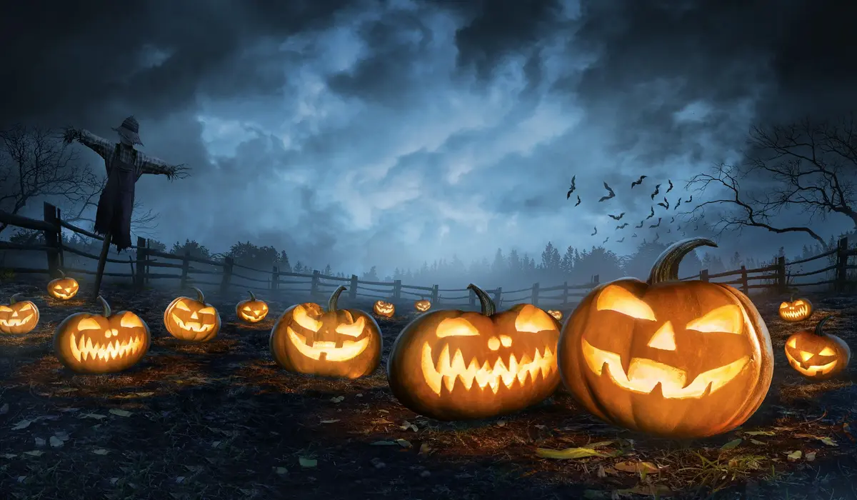14. Turn a Pumpkin Into a Haunted House