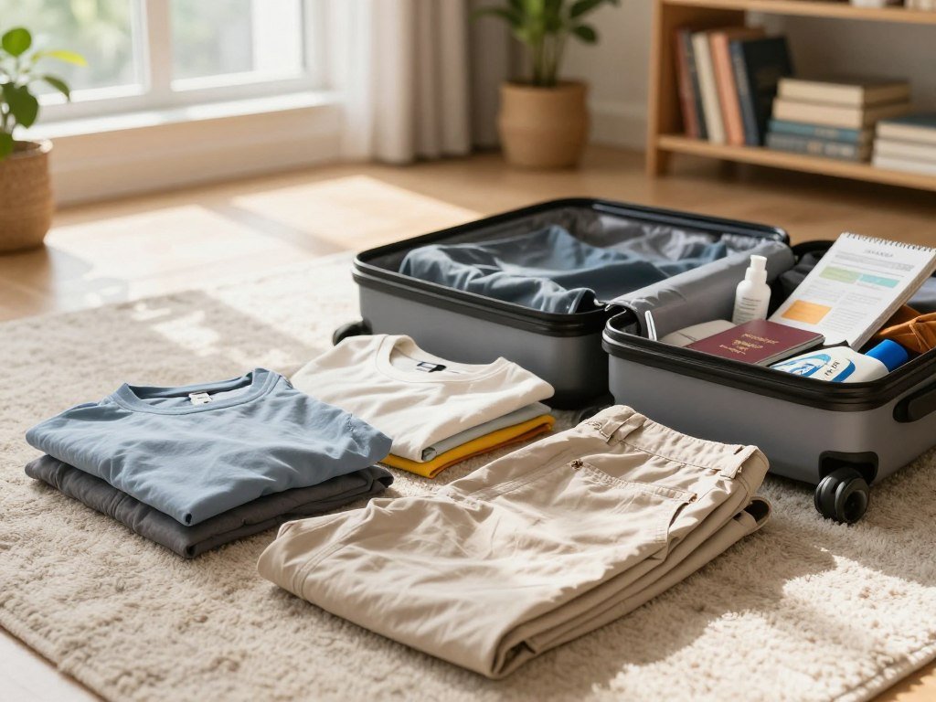 one-week travel capsule wardrobe